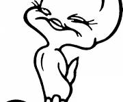 Coloriage Titi fier gratuit