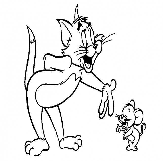 Coloriage et dessins gratuits Tom et Jerry 31 à imprimer