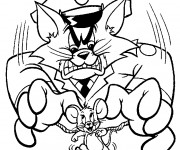 Coloriage Tom et Jerry 48