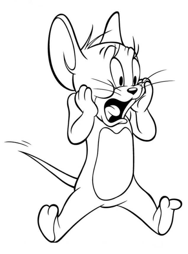 Coloriage et dessins gratuits Tom et Jerry 50 à imprimer