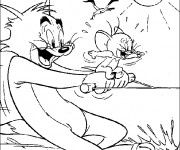 Coloriage Tom et Jerry 53