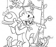 Coloriage Tom et Jerry 56