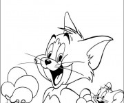 Coloriage Tom et Jerry 57