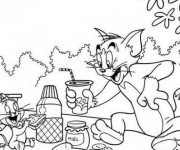 Coloriage Tom et Jerry 59