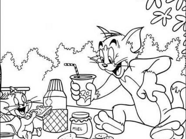 Coloriage et dessins gratuits Tom et Jerry 59 à imprimer