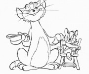 Coloriage Tom et Jerry en ligne gratuit