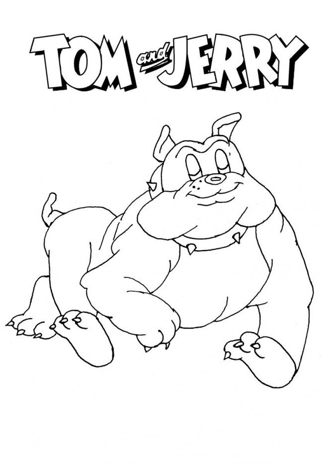 Coloriage Tom Et Jerry A Imprimer Gratuit