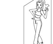 Coloriage et dessins gratuit Affiche d'Alex de Totally Spies à imprimer