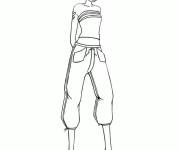 Coloriage Alex cache ses amies secrets