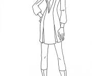 Coloriage Amanda de Totally Spies