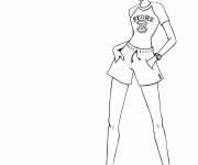 Coloriage Belle Clover