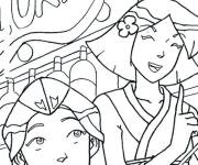 Coloriage et dessins gratuit Clover se moque de Sam Totally Spies à imprimer