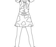 Coloriage Clover victorieuse