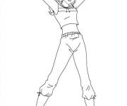 Coloriage L'intelligente Samantha