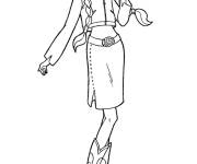 Coloriage et dessins gratuit Sam de Totally Spies pour enfant à imprimer