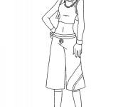 Coloriage Sam, l'&eacute;spion vert