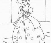 Coloriage La princesse Berg&egrave;re de Toy Story