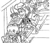 Coloriage Les jouets de Toy Story 3