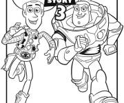 Coloriage Personnages de Toy Story 3