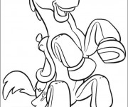 Coloriage Pile-Poil Toy Story