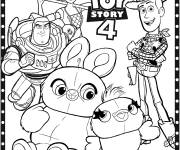 Coloriage Toy Story 4 film
