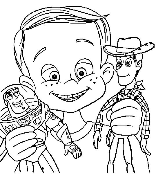Coloriage et dessins gratuits Toy Story coloriage enfant à imprimer