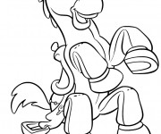 Coloriage Toy Story Pile-Poil dessin en ligne