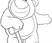 Coloriage Un ours en ligne sur ordinateur