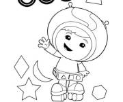 Coloriage Geo de Umizoomi &agrave; motifs