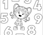 Coloriage Milli de Umizoomi CE1