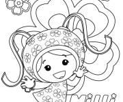 Coloriage Portrait de Milli de Umizoomi