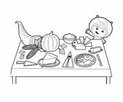 Coloriage Umizoomi Geo &agrave; table
