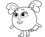 Coloriage B&eacute;b&eacute; Sister Vee de Vampirina