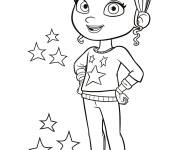 Coloriage La meilleure amie de Vampirina de Disney