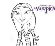 Coloriage La m&egrave;re de Vampirine Oxana Hauntley Disney