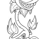 Coloriage Plantes monstres Vampirina Disney