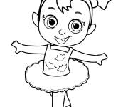 Coloriage et dessins gratuit Vampirina ballerine à imprimer
