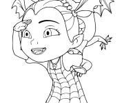 Coloriage et dessins gratuit Vampirina et Gregoria de Disney à imprimer
