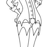 Coloriage et dessins gratuit Vampirina Oxana Hauntley à imprimer