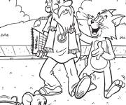 Coloriage Tom et Jerry 52