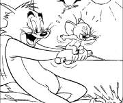 Coloriage Tom et Jerry 53