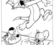 Coloriage Tom et Jerry 54