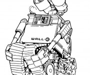 Coloriage et dessins gratuit Dessin Wall-E à imprimer