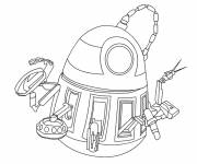 Coloriage Wall-E ami
