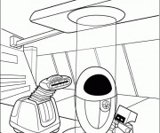 Coloriage Wall-E film