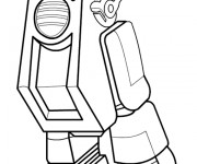 Coloriage Wall-E Han-S personnage en ligne
