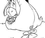 Coloriage Bourriquet pour P&acirc;ques