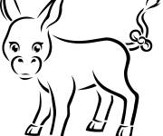 Coloriage Eeyore l'ami de Winnie