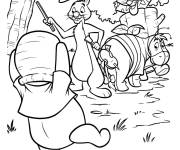 Coloriage Farce de Winnie Pooh