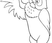 Coloriage Hibou l'ami Winnie l'ourson de Disney